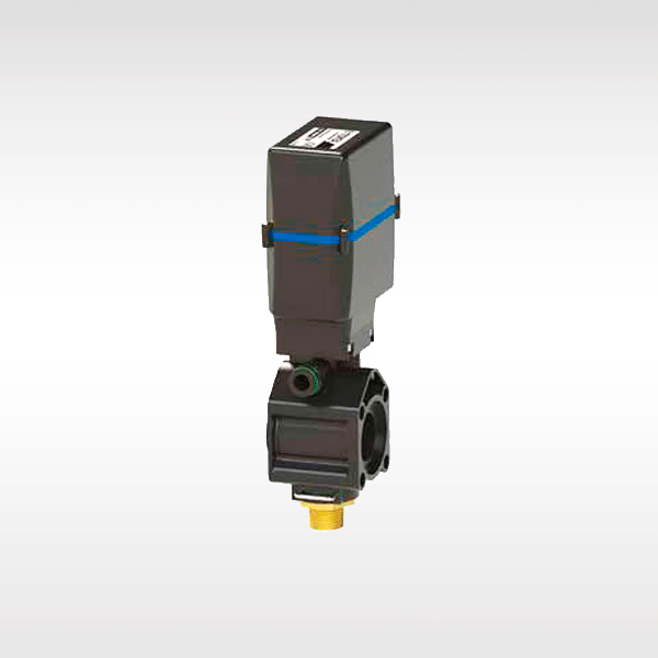 On-off electric section valves